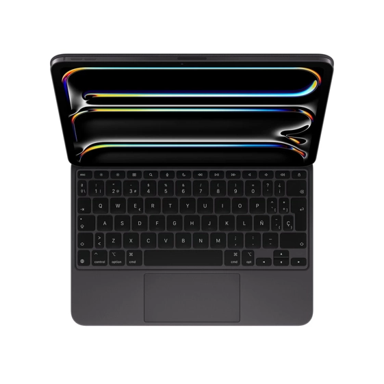 iPad Pro con Chip M4 conectado a Magic Keyboard - Experiencia similar a una laptop